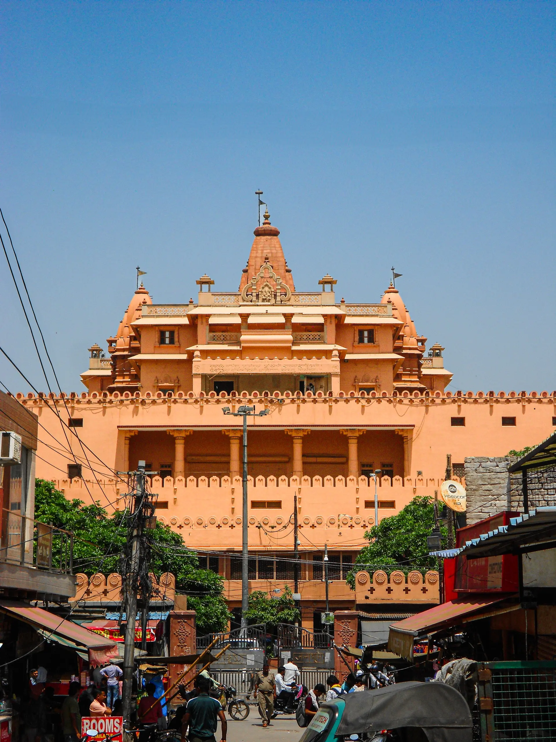 Exterior of Shri Krishna Janmasthan Temple in Mathura