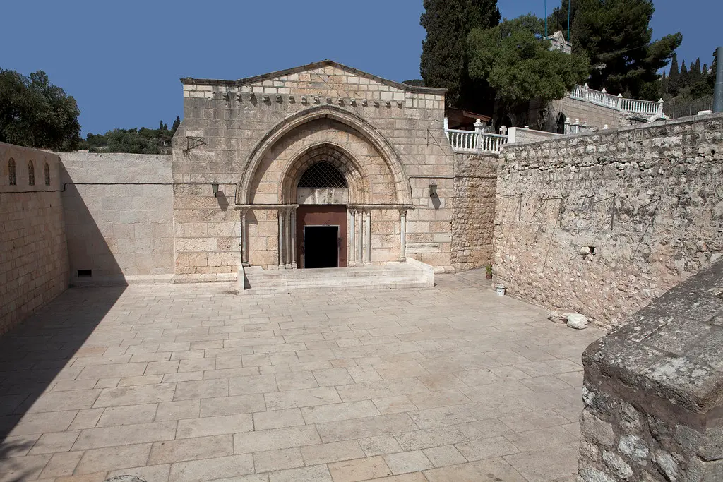 Image of Tomb of Mary, Valley of Cedron, Jerusalem, Israel