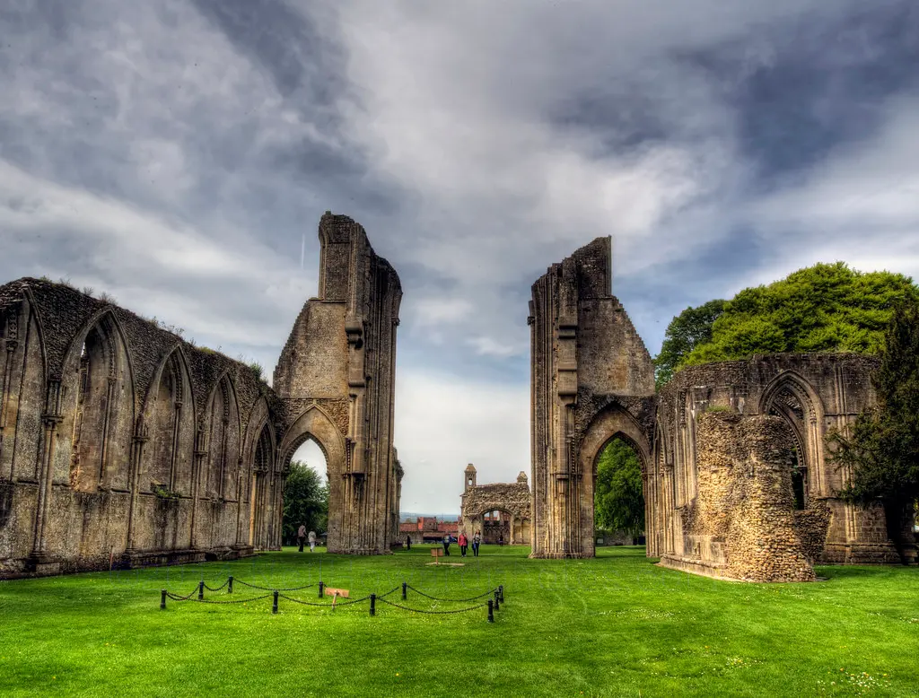 Glastonbury Abbey ruins