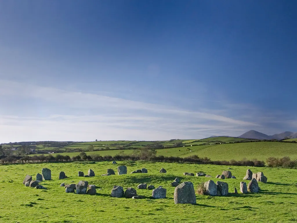 Ballynoe Stone Circle, Downpatrick, Ireland