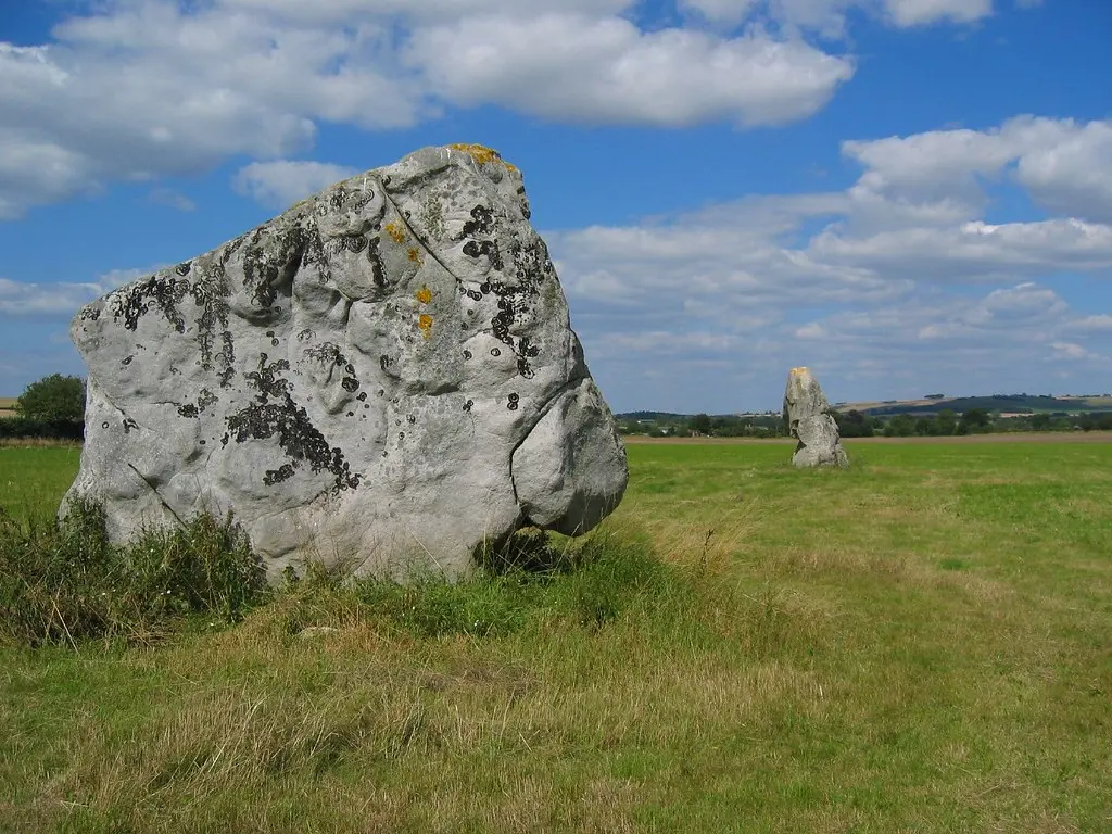 Image of Adam and Eve Stones, Avebury