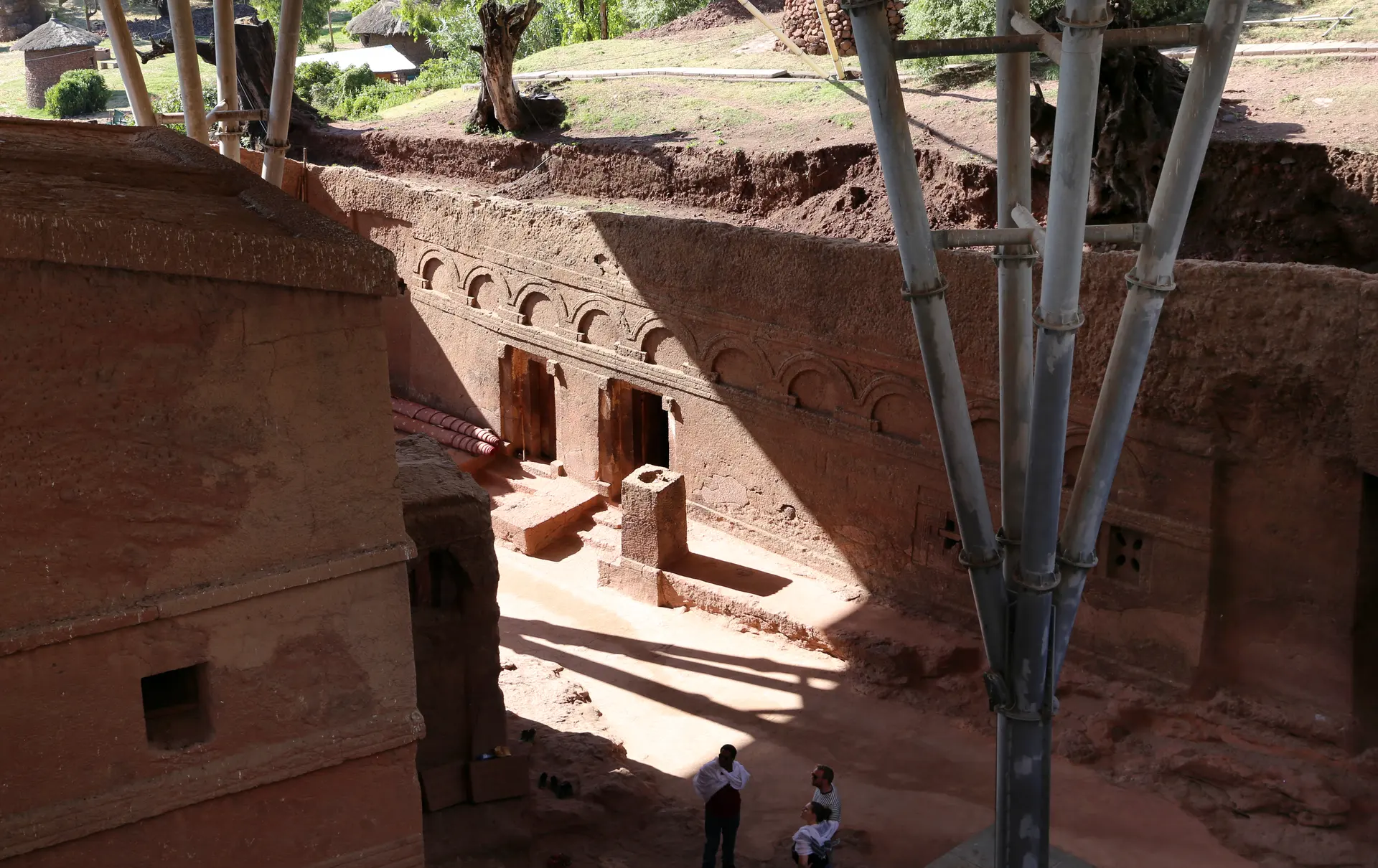 Biete Meskel, one of the rock-hewn churches of Lalibela