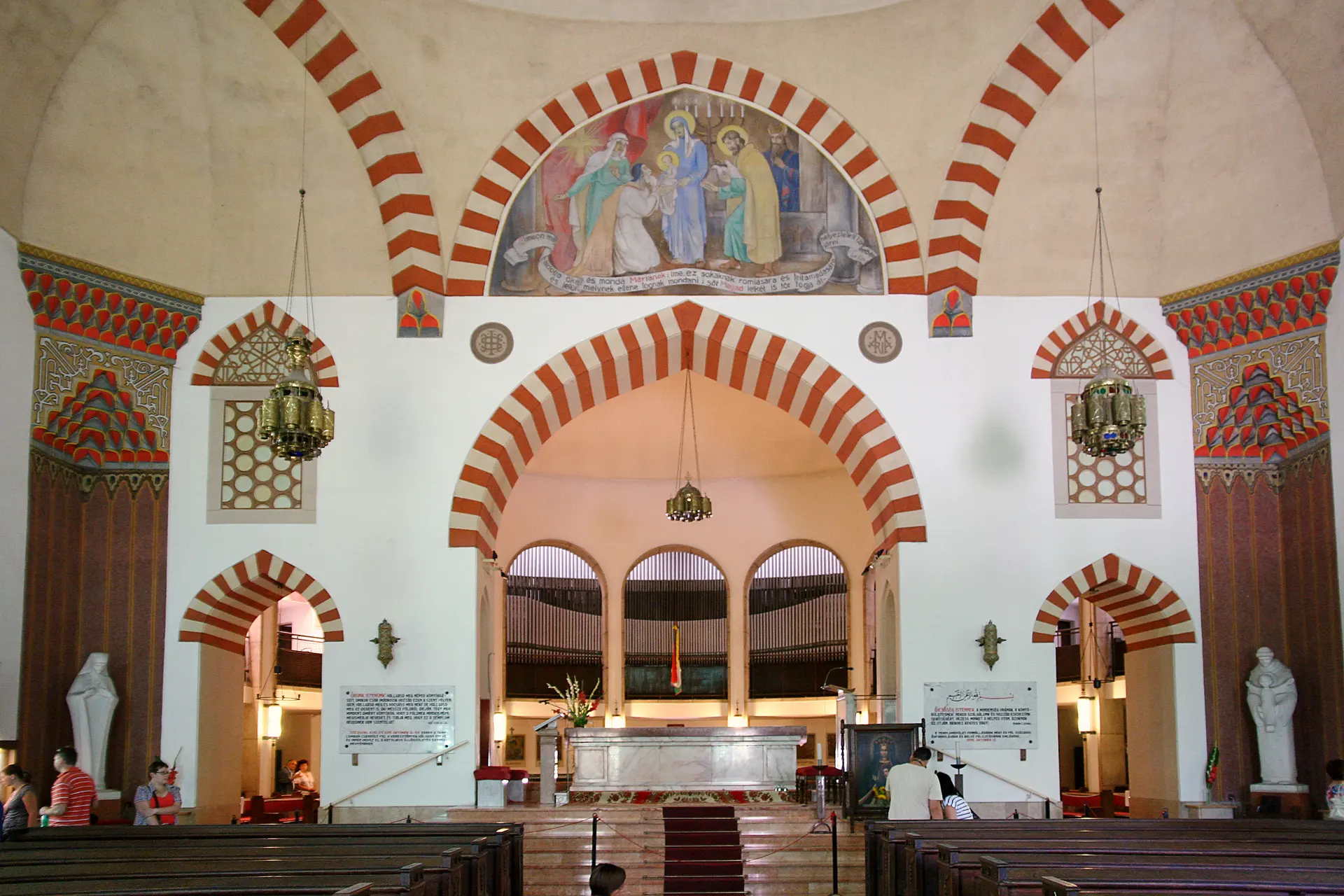 Mosque Church in Pécs (Hungary).