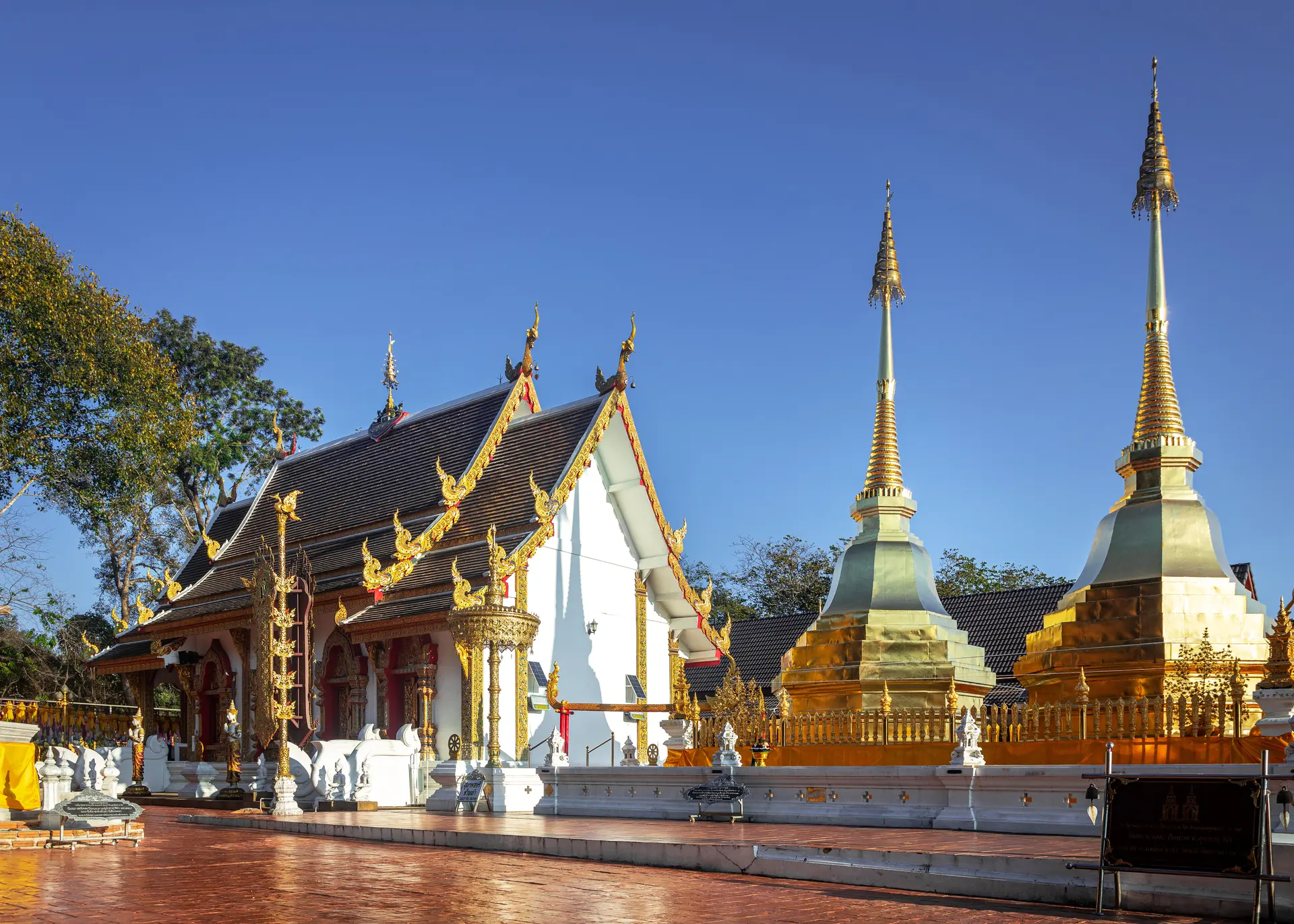 Wat Phra That Doi Tung in Mae Fa Luang, Chiang Rai, Thailand