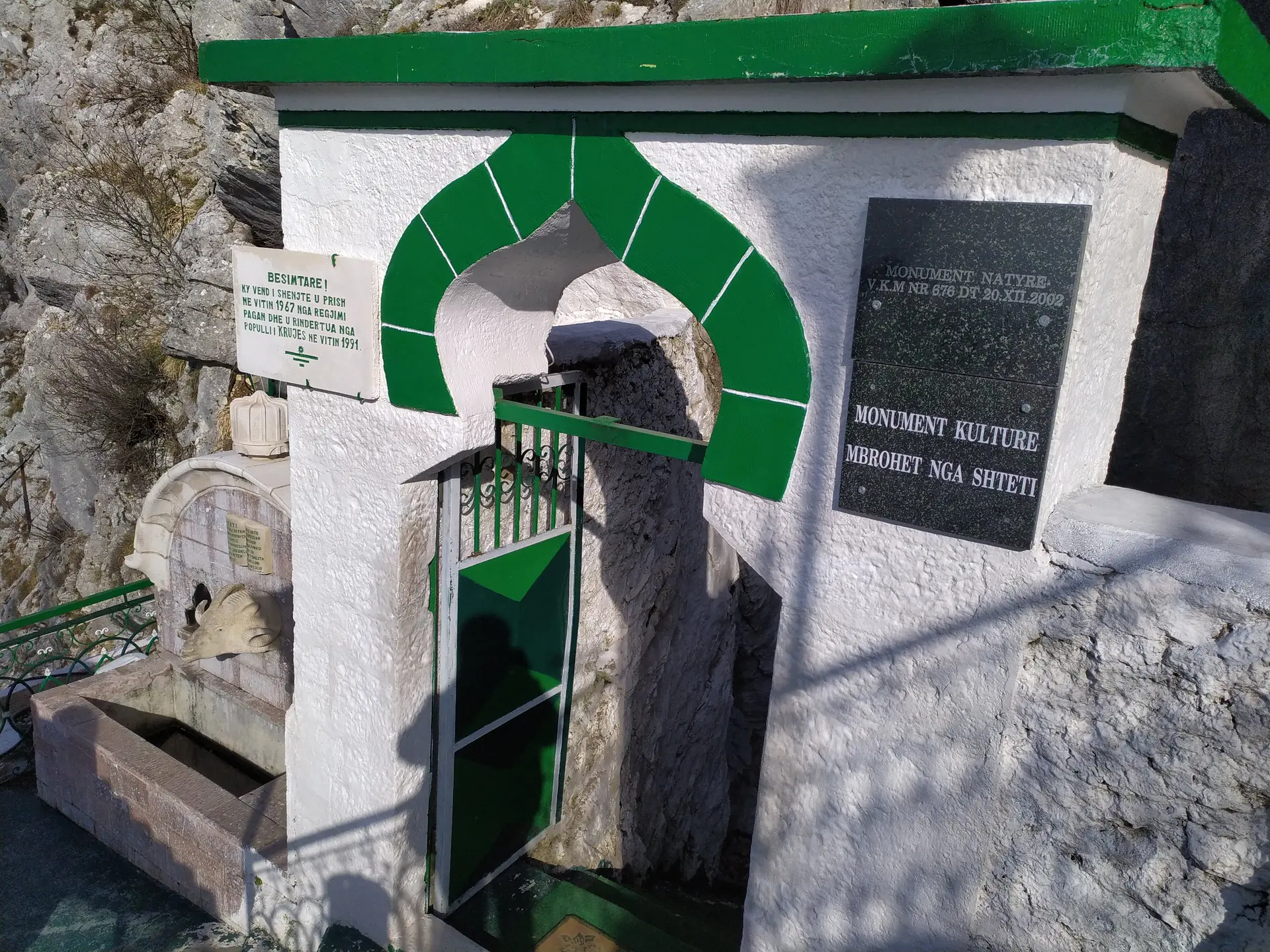 Shrine of Sari Salltik, Kruja Mountain, Albania