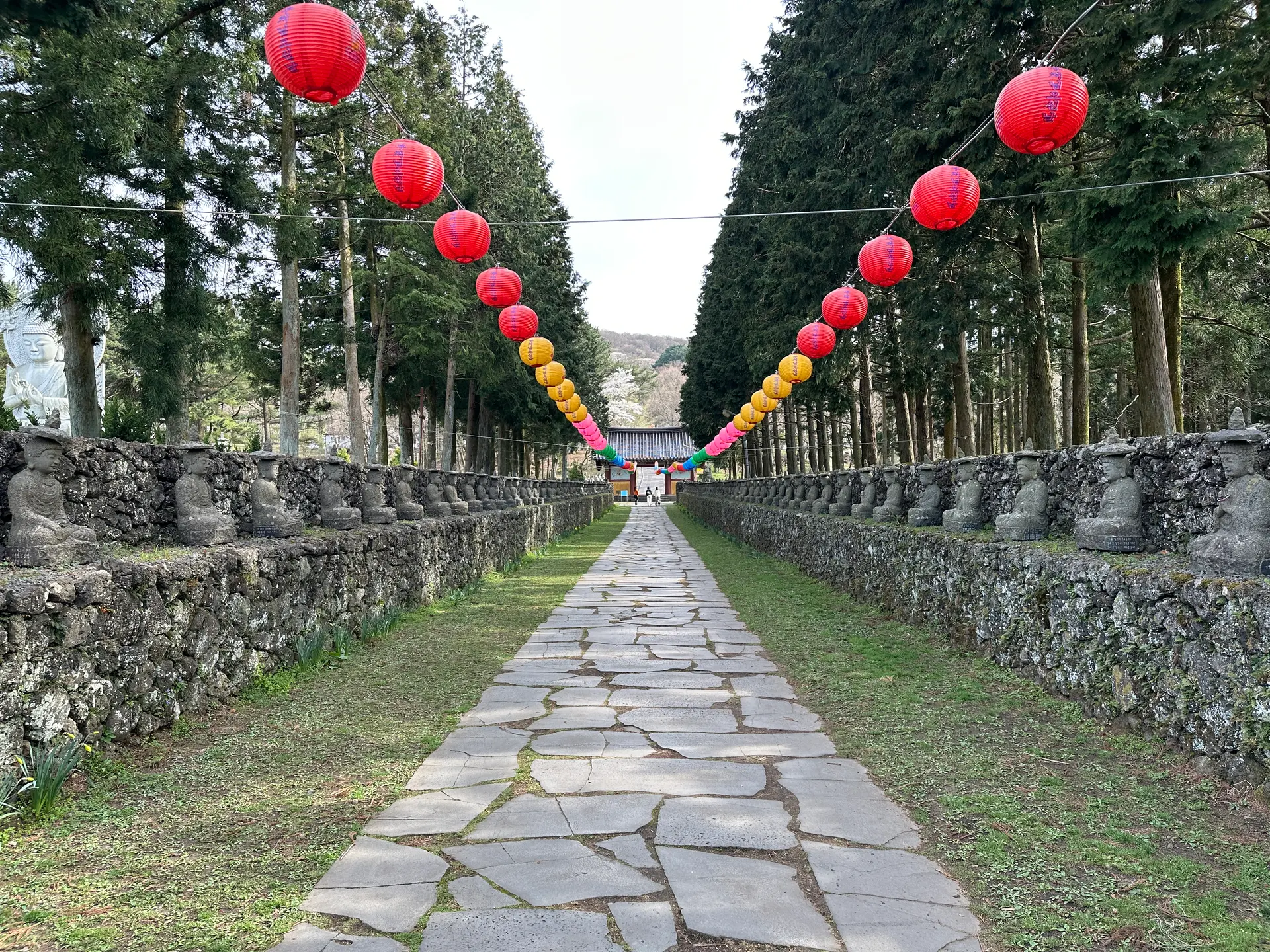 Gwaneumsa Temple in Jeju City, Jeju Special Self-Governing Province, South Korea