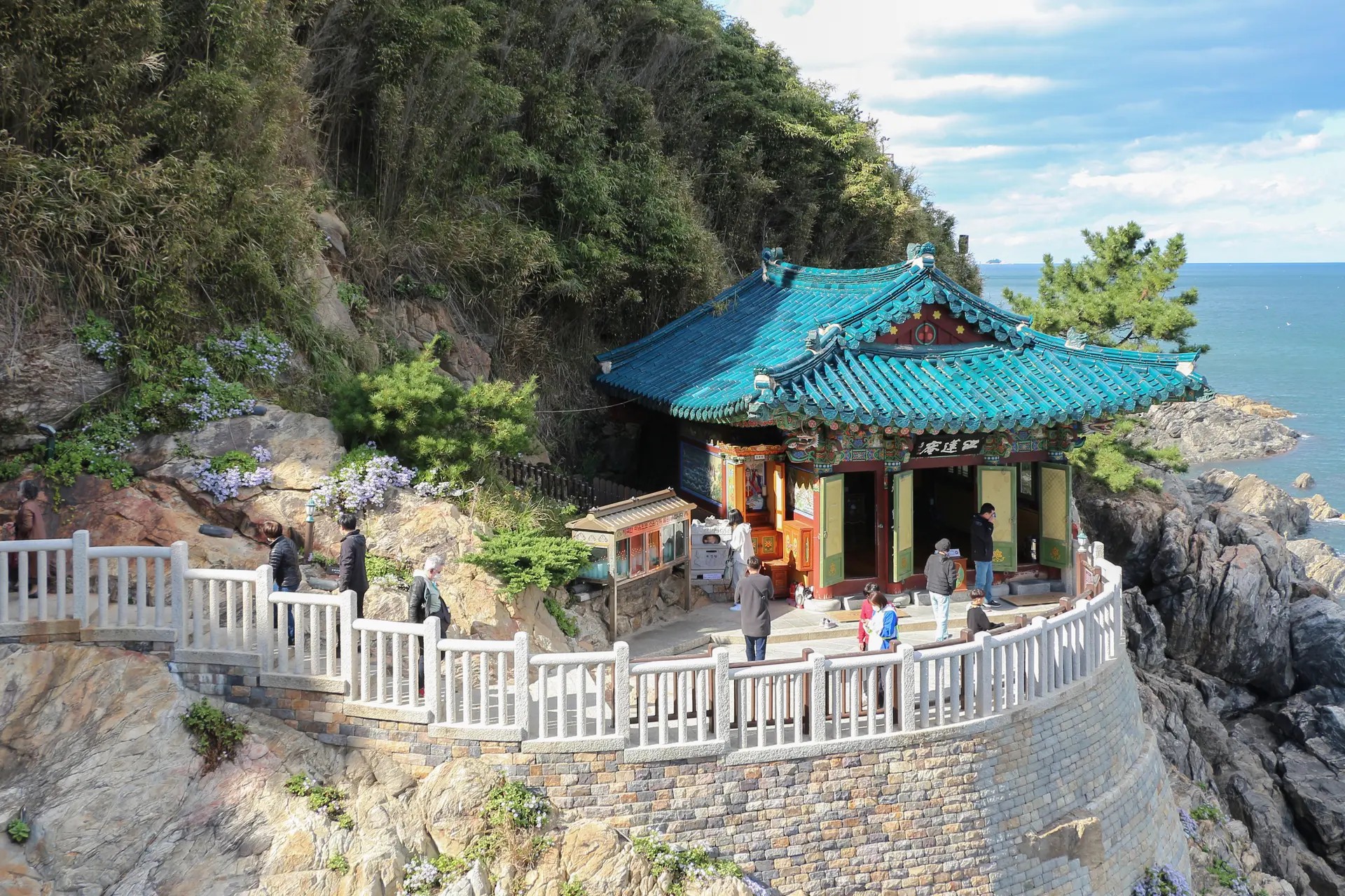 Naksansa Temple in Yangyang, Gangwon State, South Korea
