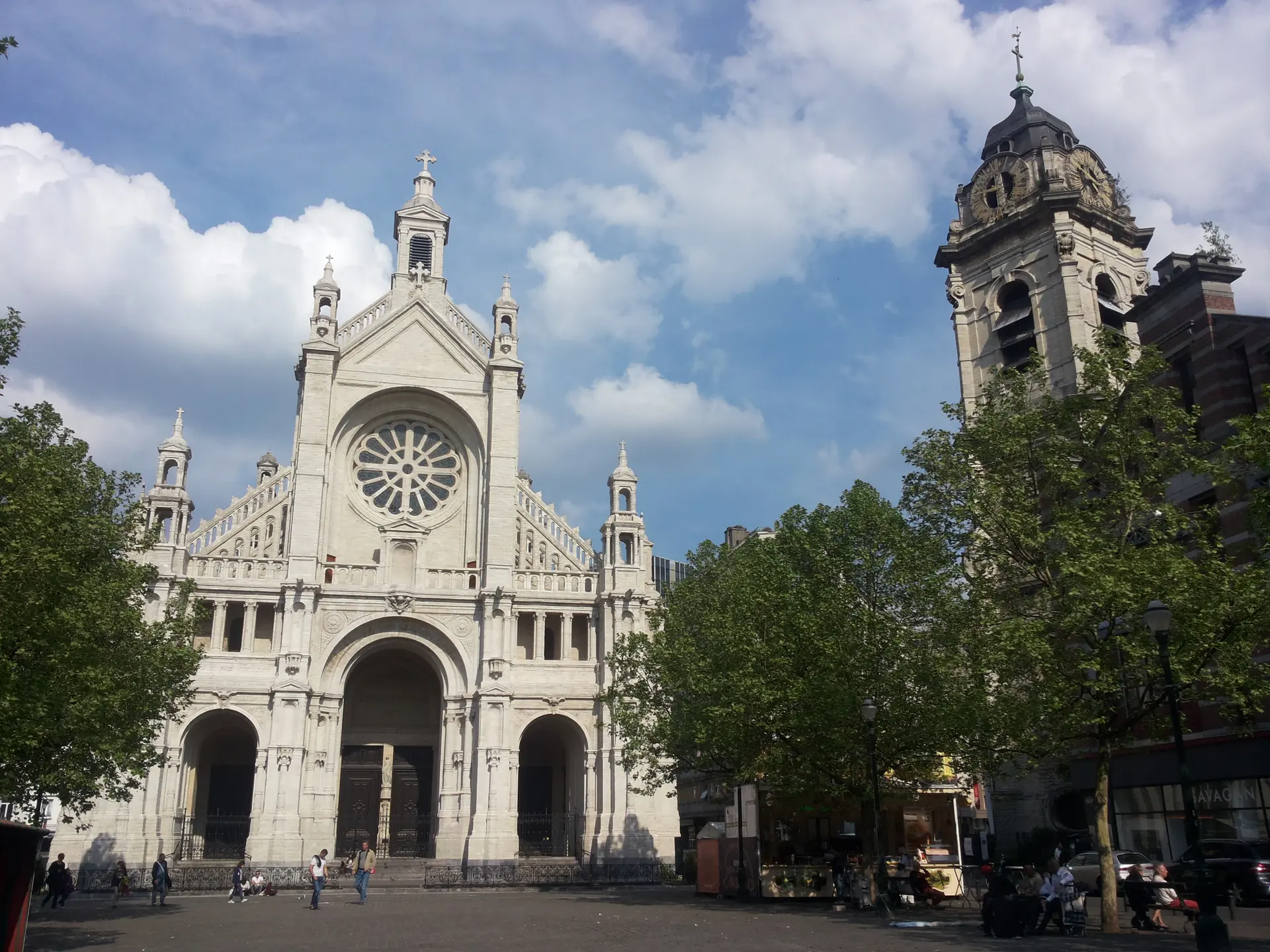 Church of St. Catherine with Black virgin of Brussel