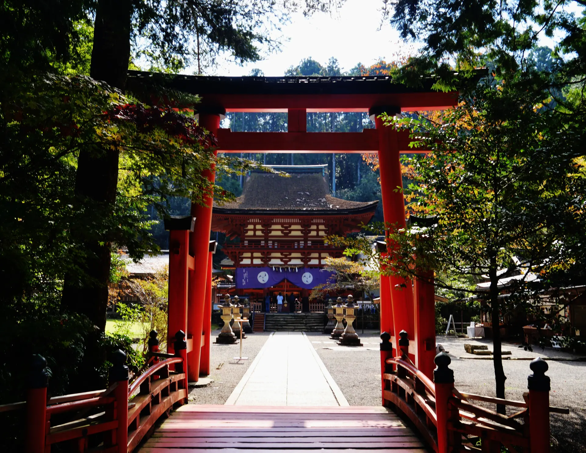 Niutsuhime Shrine, exact sacred-site view