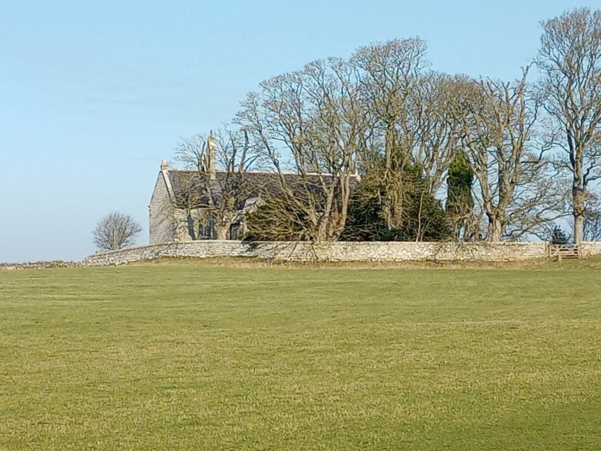 St Oswald's Church, Heavenfield - rights-reviewed exact-subject image