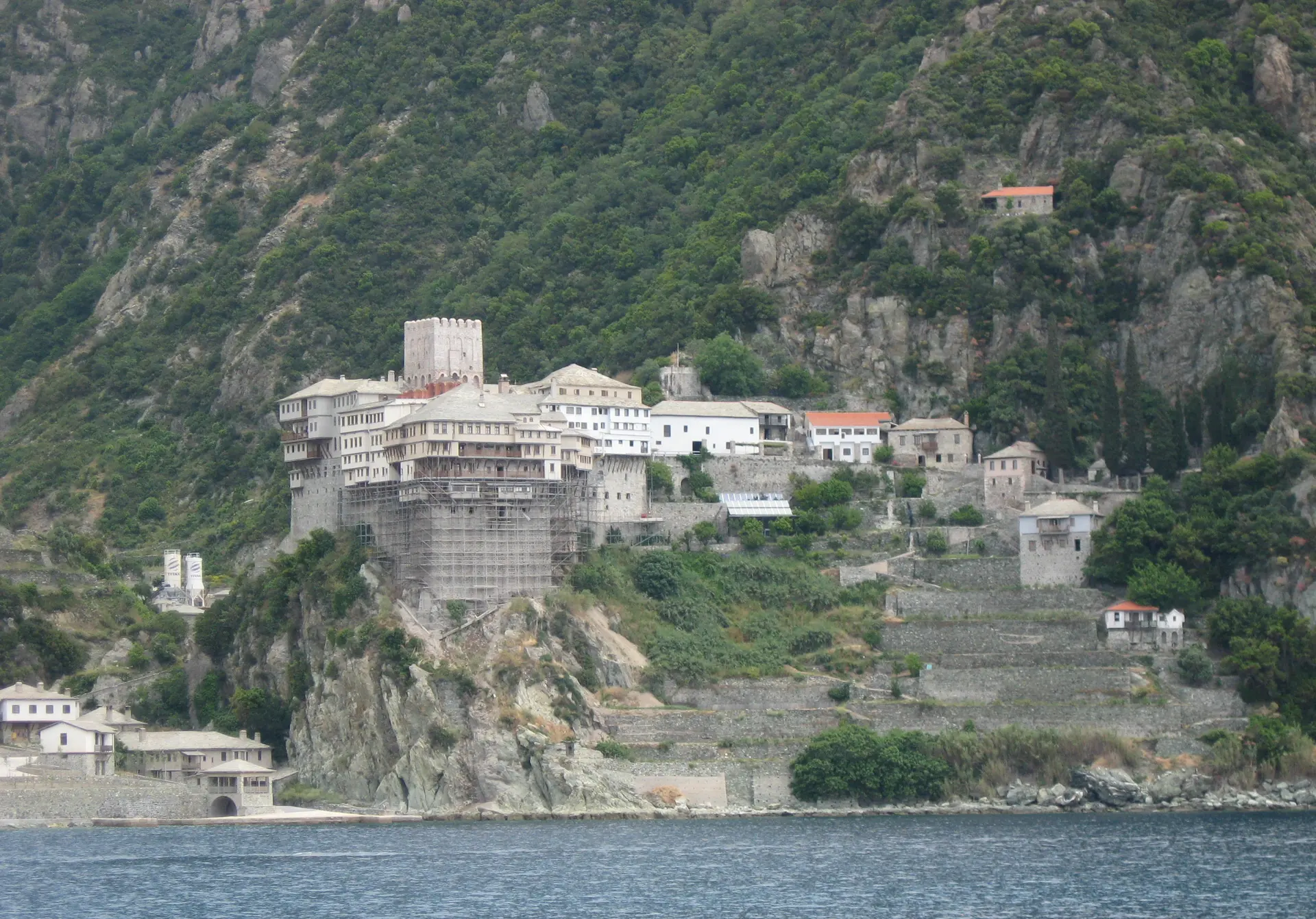 Dionysiou Monastery - rights-reviewed exact-subject image