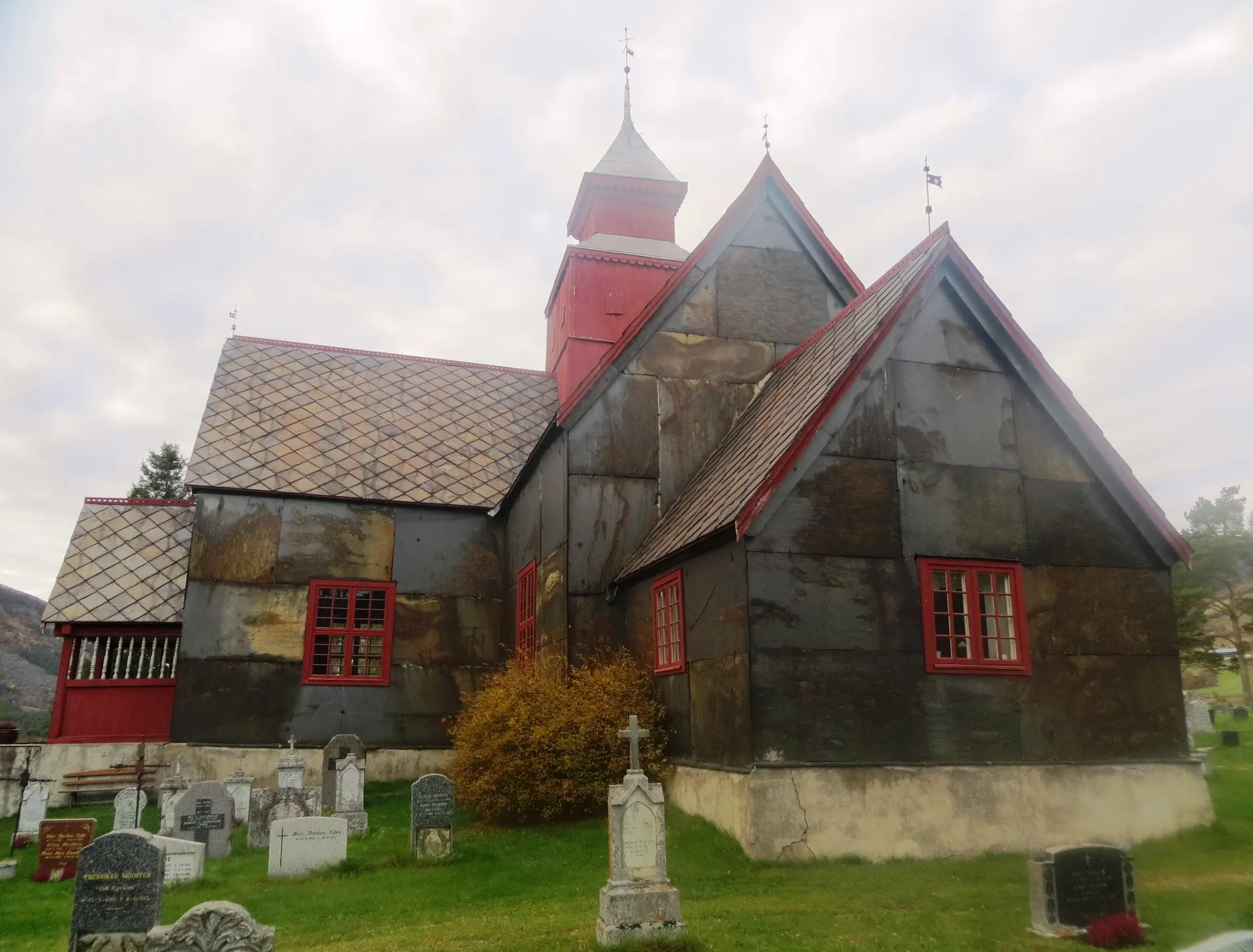 Dovre Church, exact sacred-site view