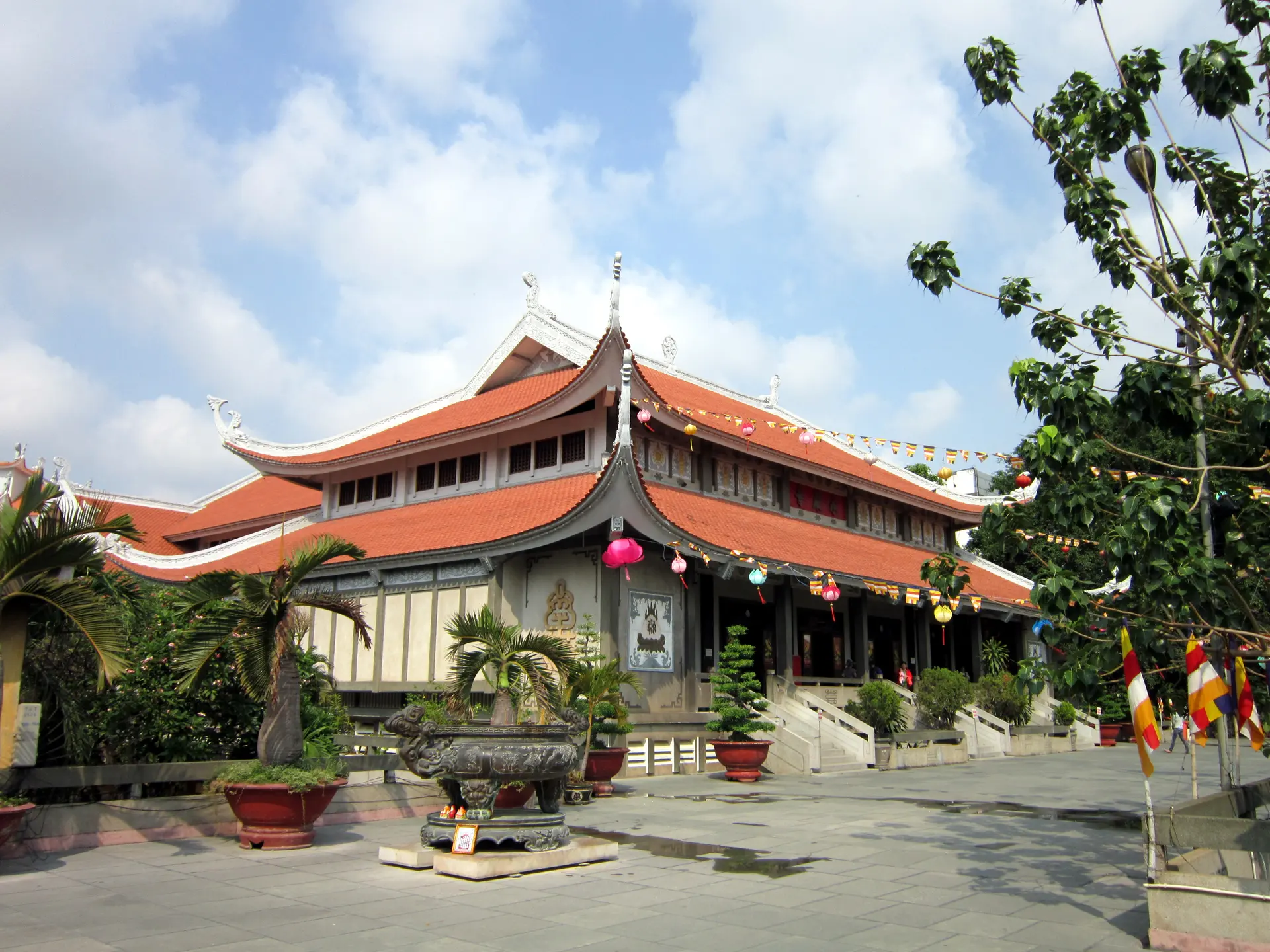 Vĩnh Nghiêm Pagoda, Ho Chi Minh City in District 3, Ho Chi Minh City, Vietnam