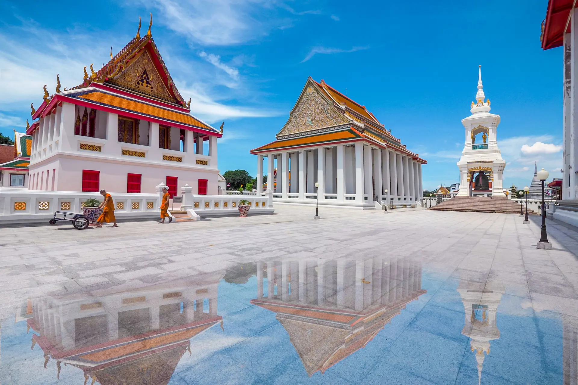 Wat Kalayanamit in Bangkok, Bangkok, Thailand