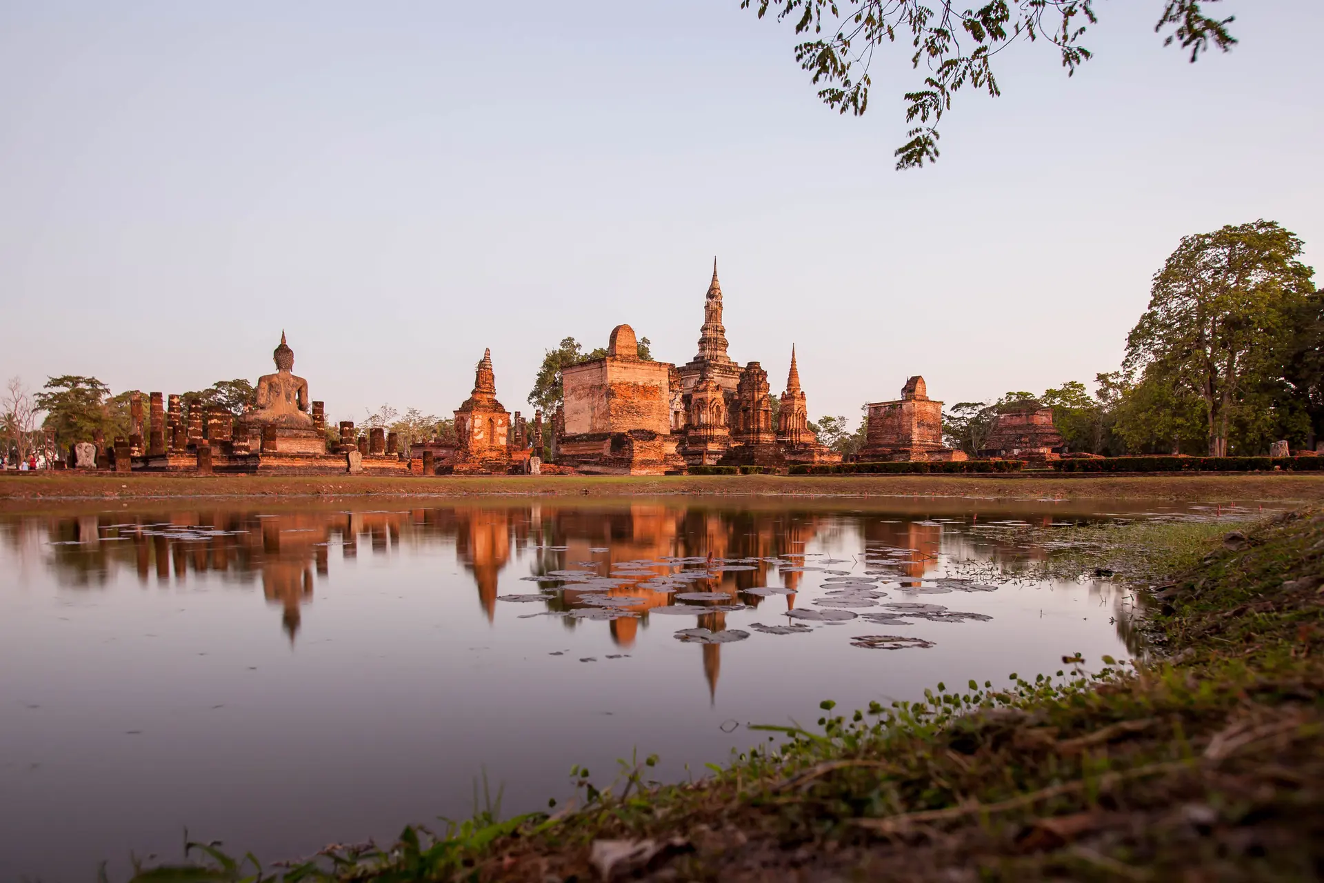 Wat Mahathat, Sukhothai in Mueang Kao, Sukhothai, Thailand