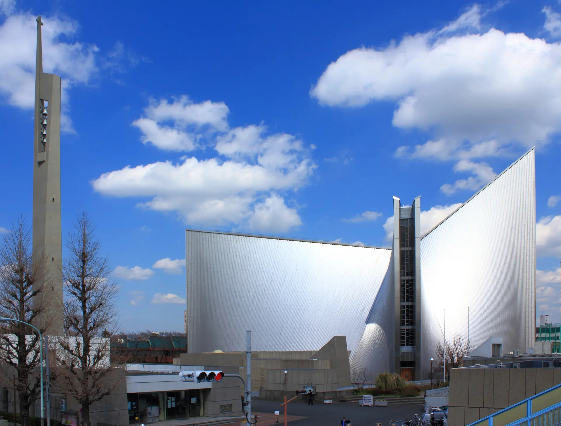 St. Mary's Cathedral, Tokyo — exact-site Wikimedia Commons image