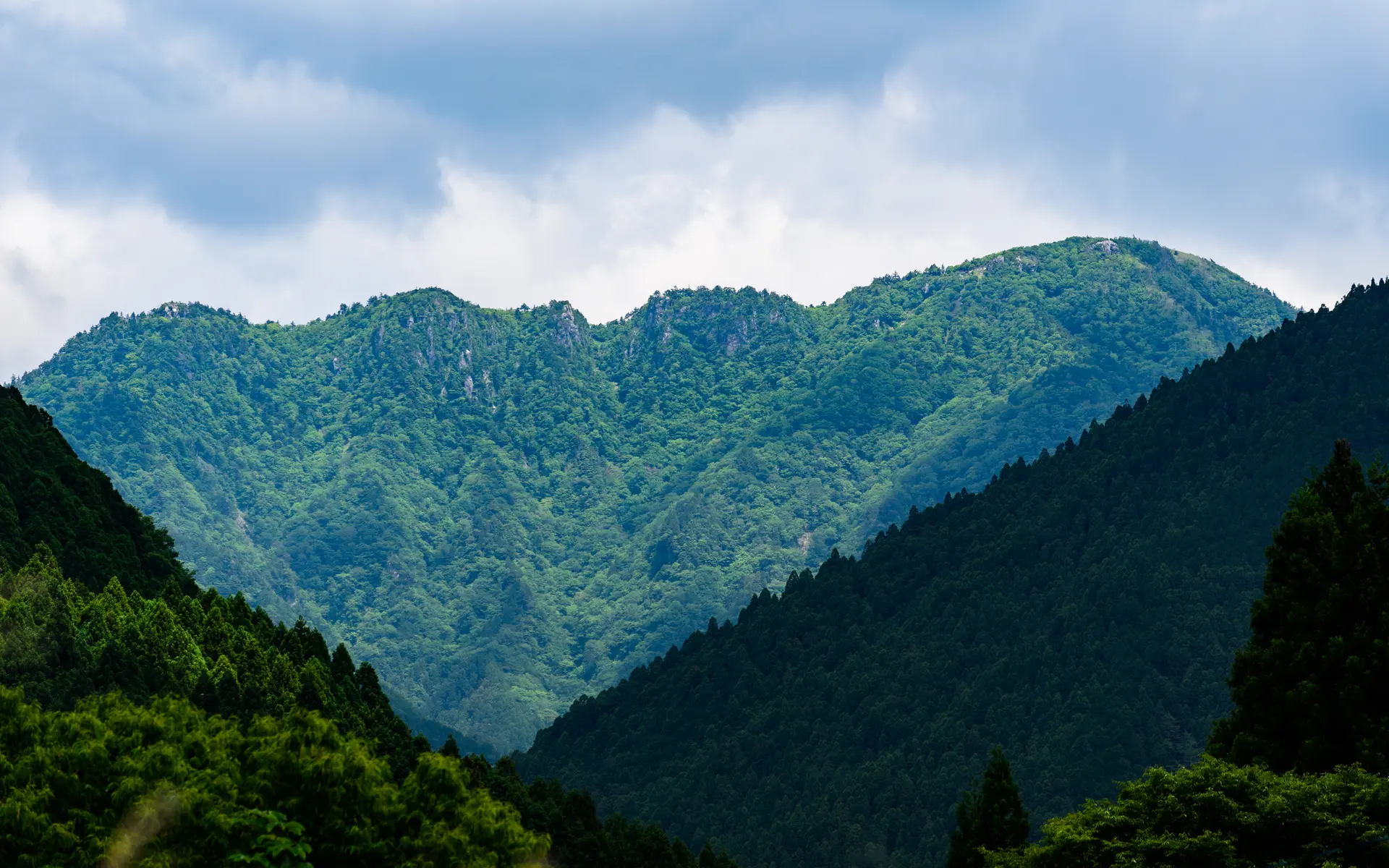 Image of Mt. Omine (Mount Sanjō)
