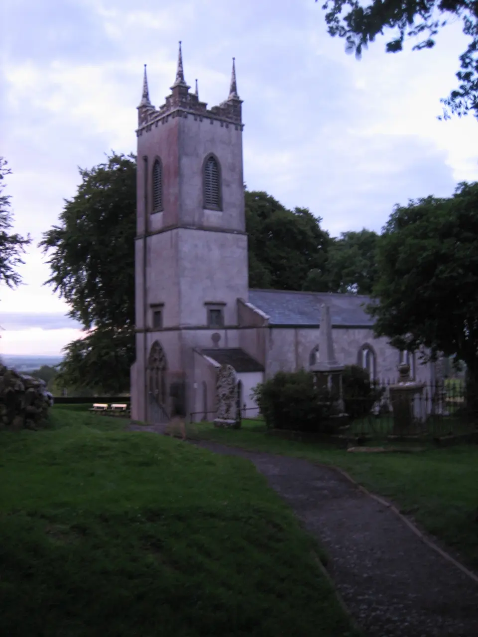 Church on the Hill of Tara, Co.Meath, Ireland.