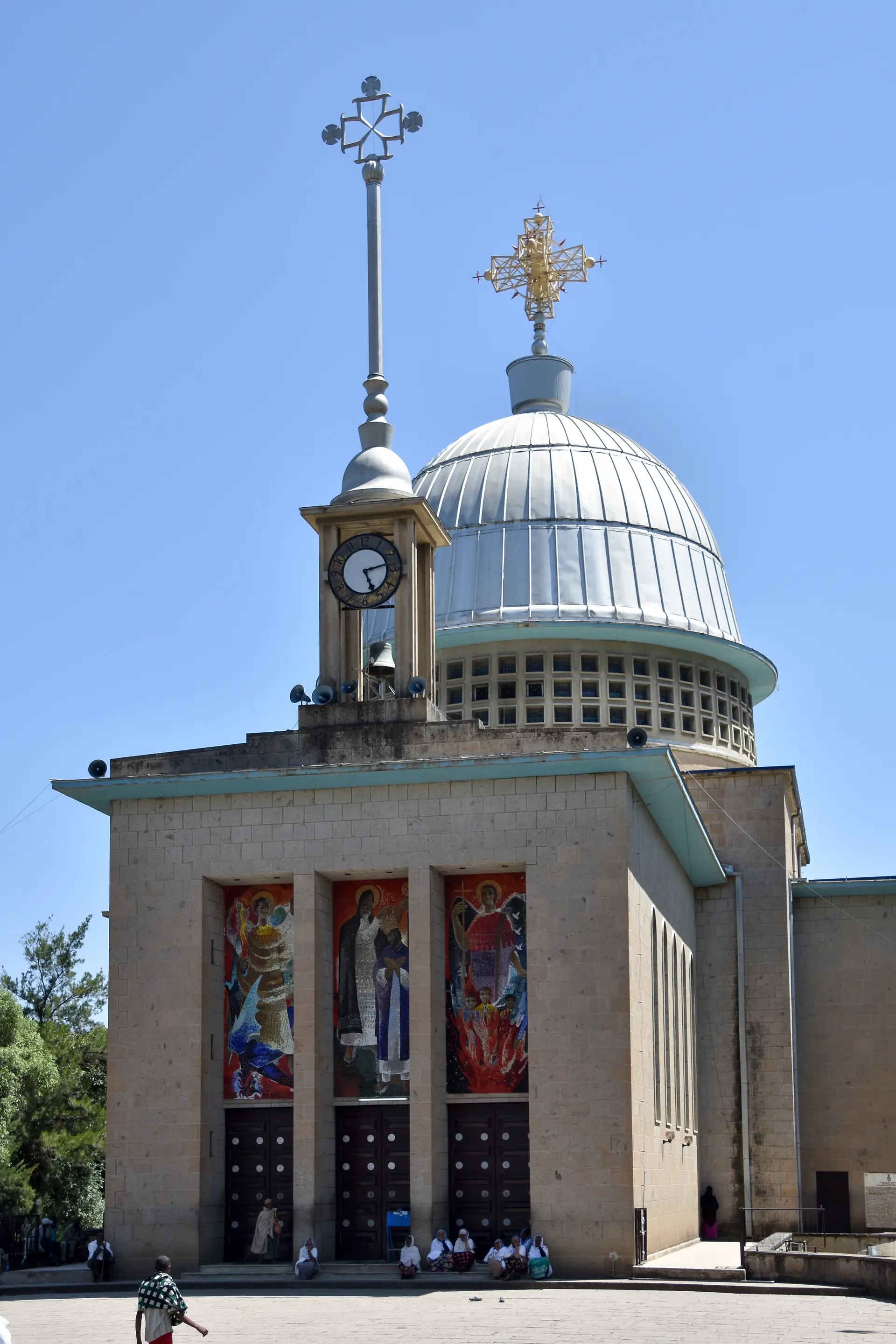 Debre Libanos Monastery church in North Shewa, Oromia, Ethiopia