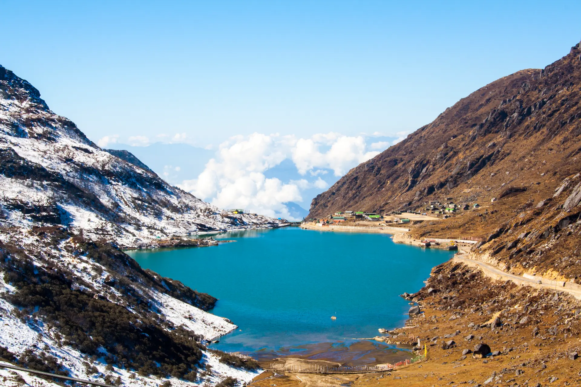 Tsongmo Lake also popular as Changu Lake , it's situated in East Sikkim about 40km away from Gangtok, Sikkim.