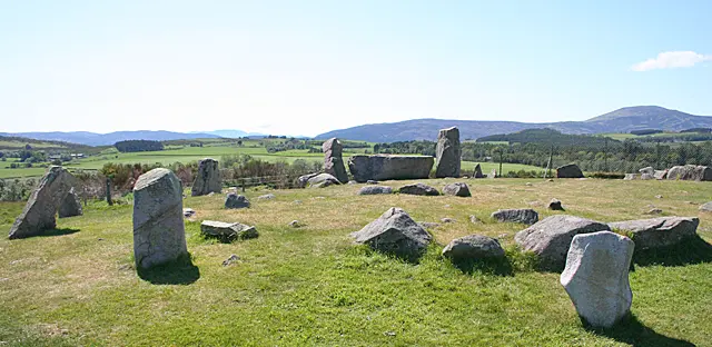 Image of Tomnaverie stone circle