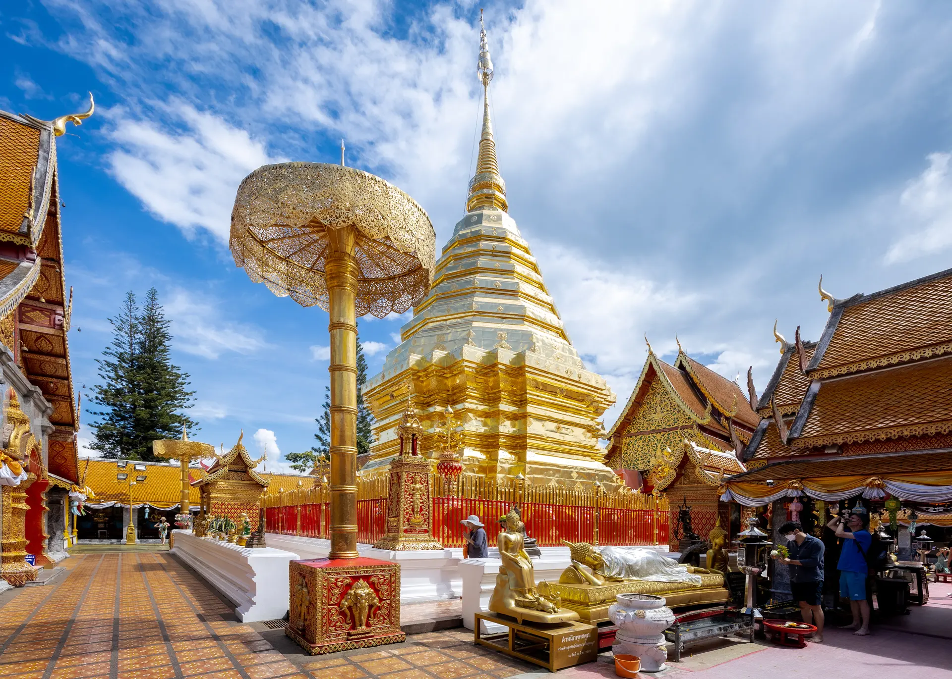 Wat Phra That Doi Suthep in Chiang Mai, Chiang Mai, Thailand