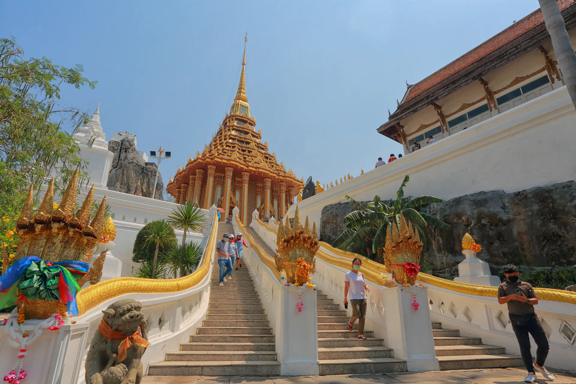 Wat Phra Phutthabat in Phra Phutthabat, Saraburi, Thailand