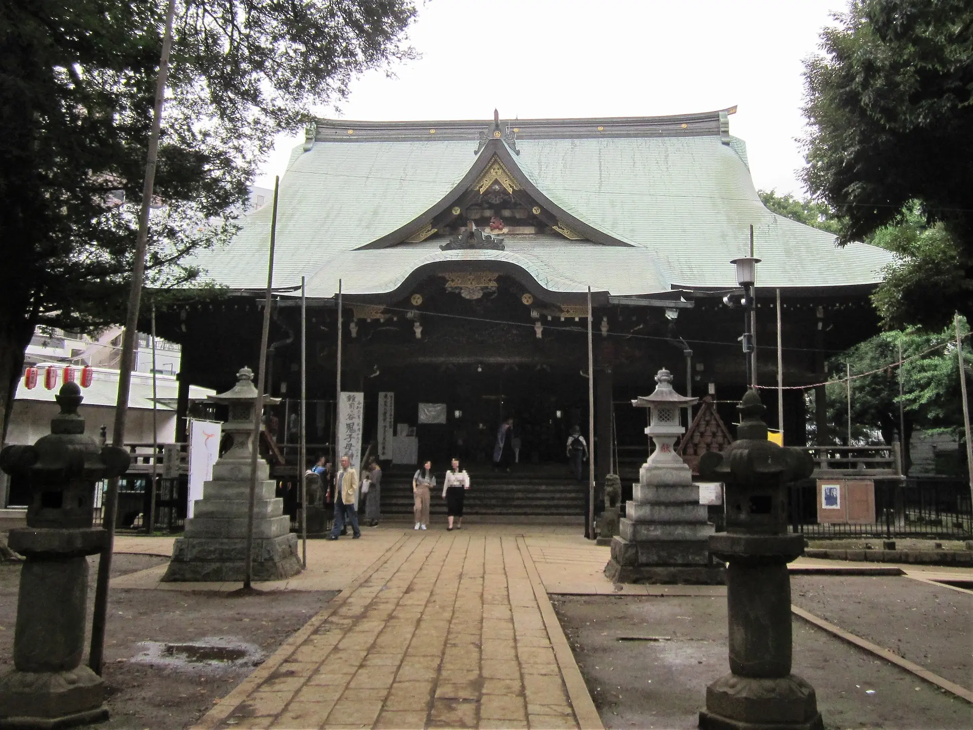 Zōshigaya Kishimojin-dō — exact-site Wikimedia Commons image