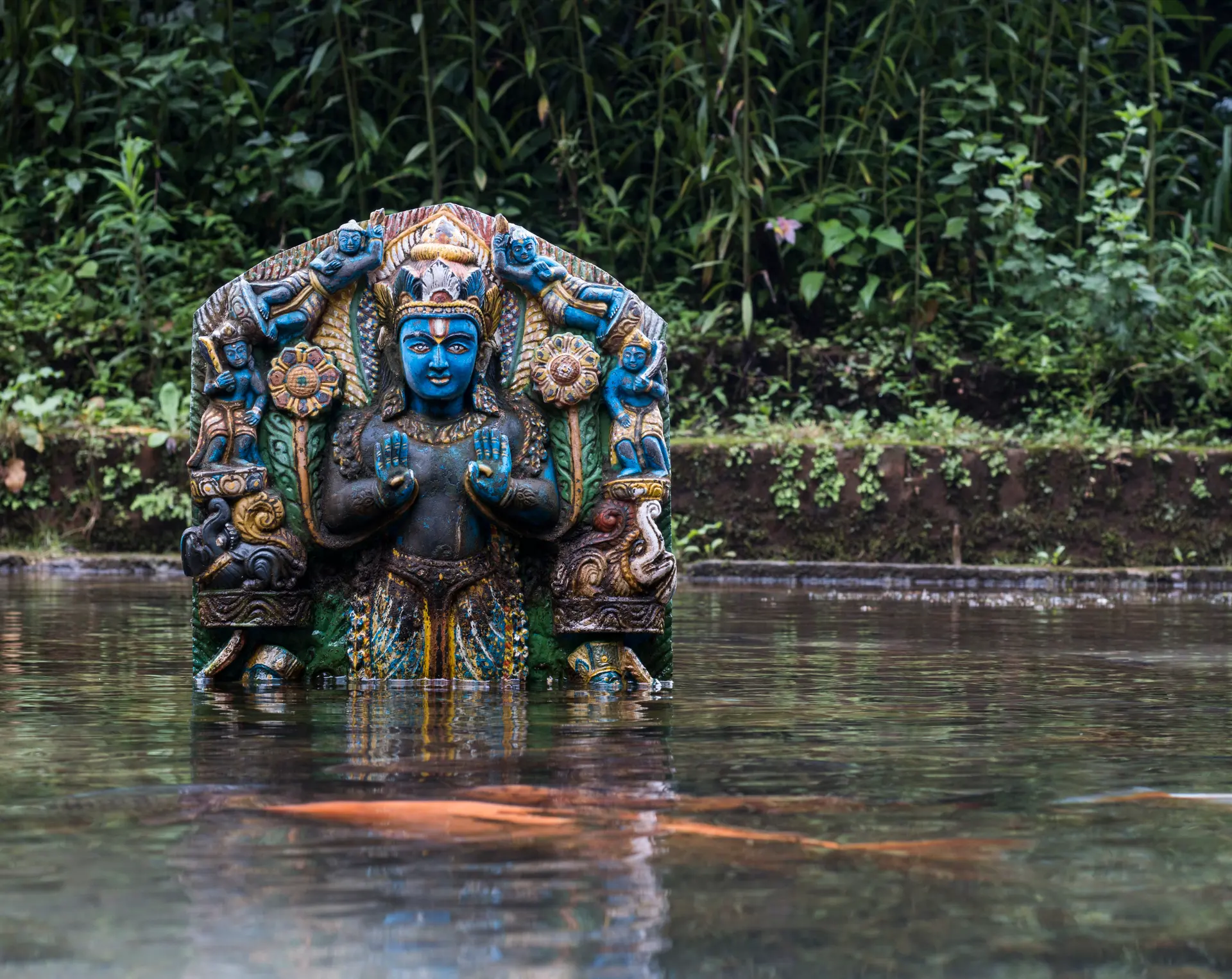 This is a photo of a monument in Nepal identified by the ID