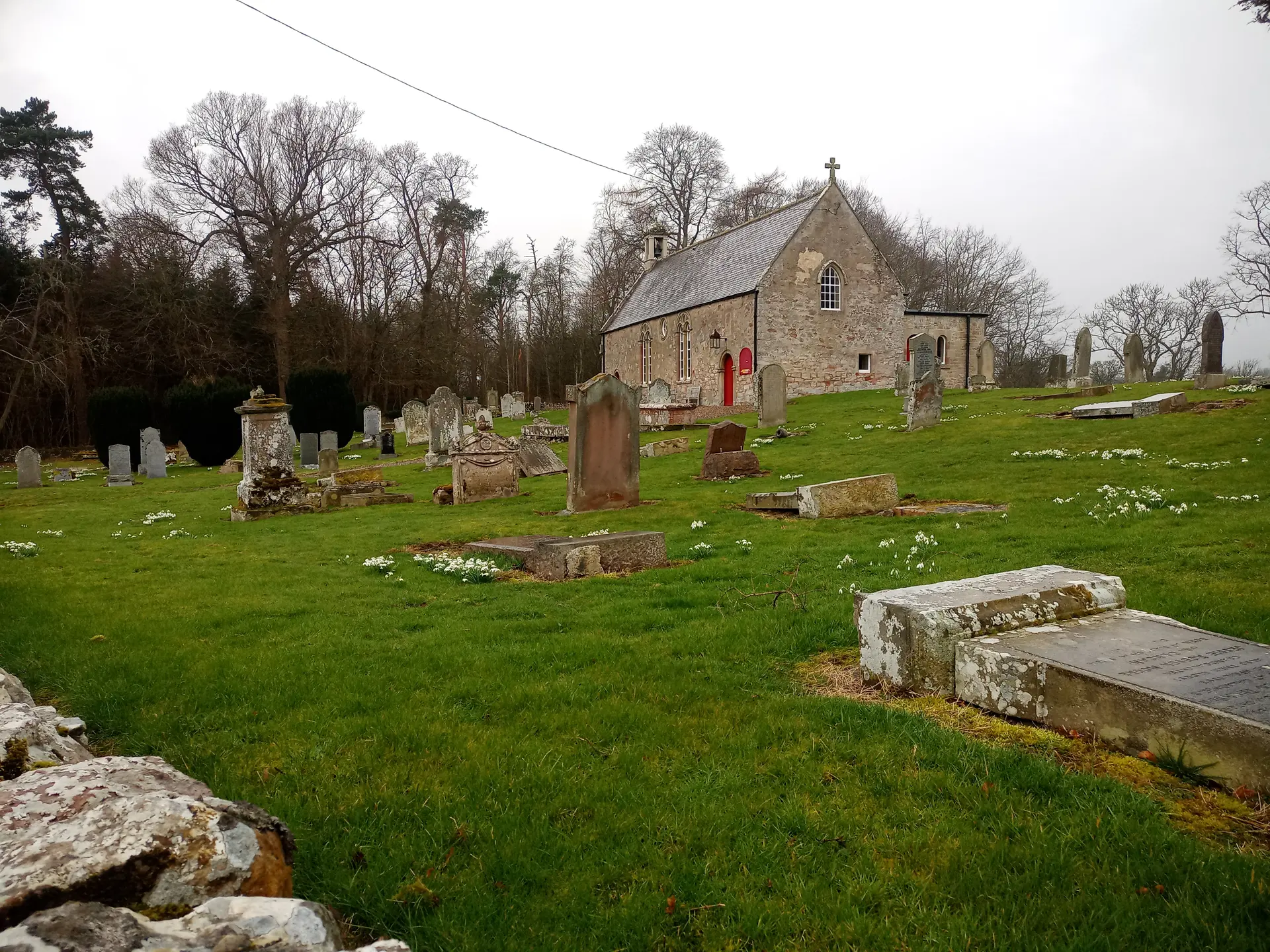 Maxton Kirk (Maxton Parish Church) - rights-reviewed exact-subject image