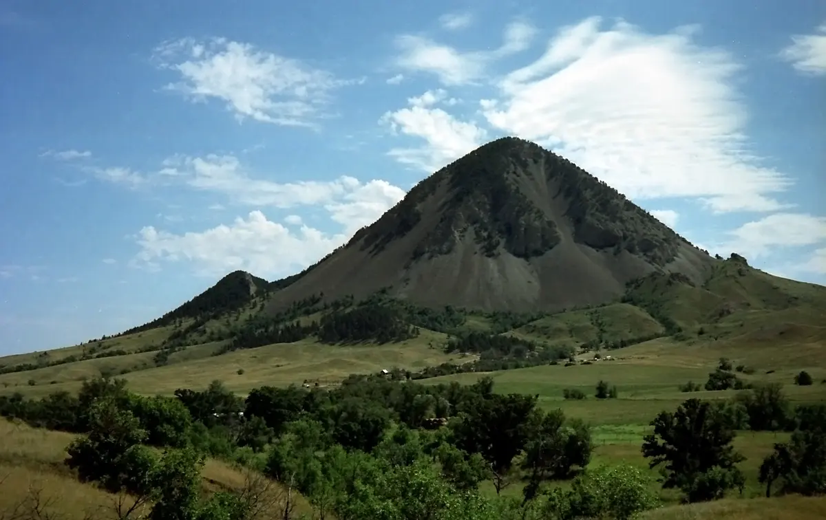 Image of Bear Butte, South Dakota