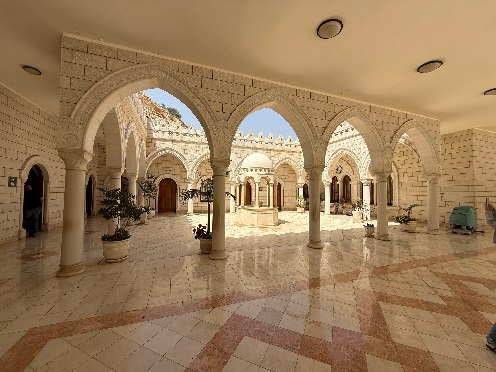 Shrine of Nabi Shuʿayb, near Kfar Zeitim, not far from Tiberias, Israel