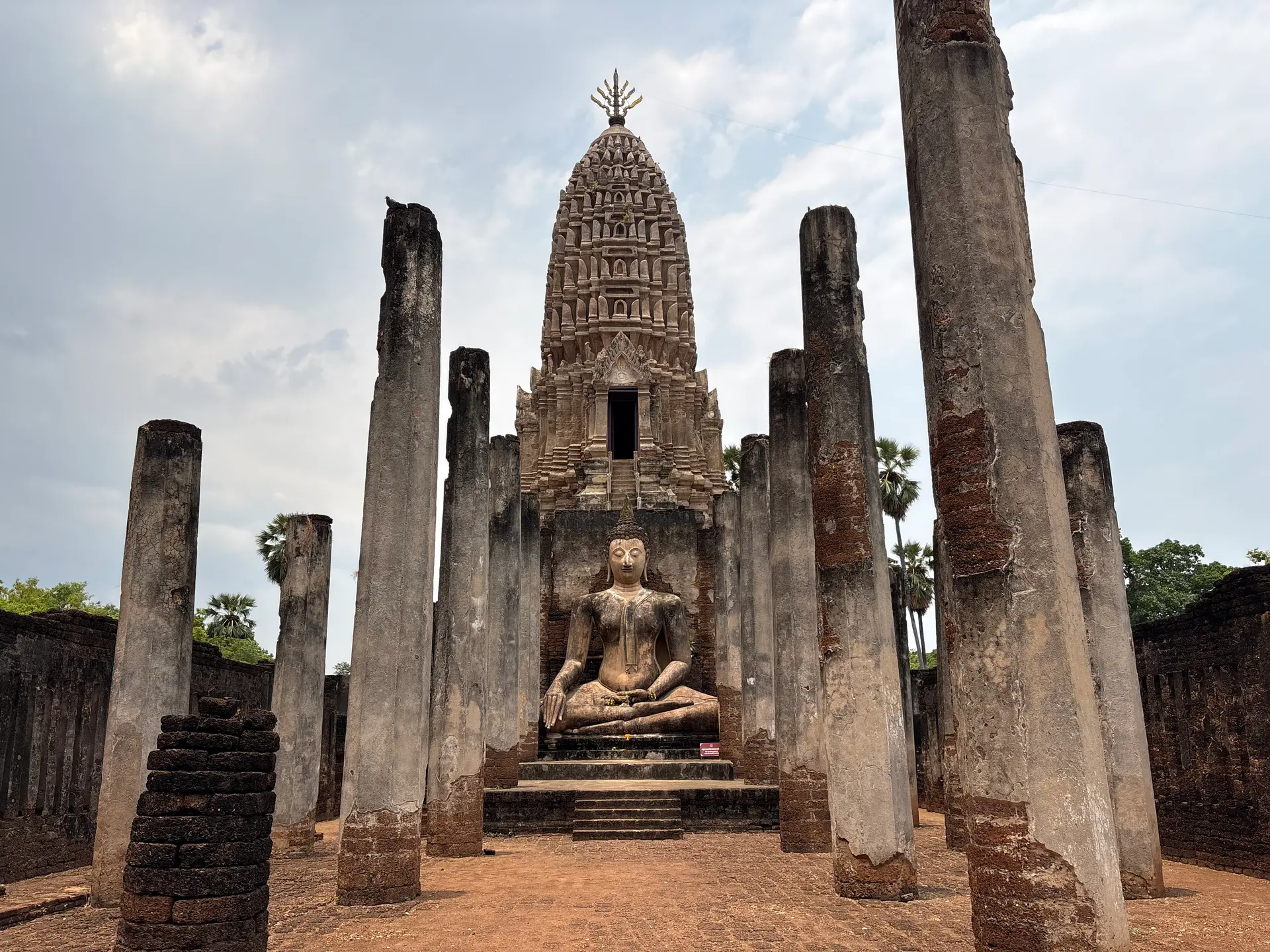 Wat Phra Si Rattana Mahathat Chaliang in Si Satchanalai, Sukhothai, Thailand