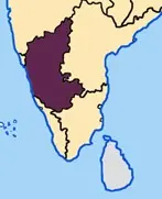 Author: en:User:Babub
Source: http://en.wikipedia.org/wiki/Image:IndiaKarnataka.png
Tag:
en:Category:Karnataka

en:Category:Icons